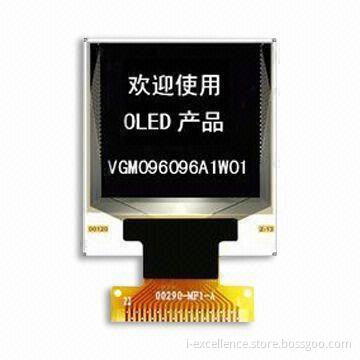 1.12-inch Display Module for Mobile Phones, with 96 x 96 Dots in White and 16 Gray Scales